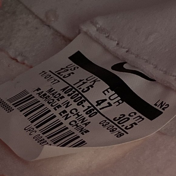 Nike Vapor Untouchable 3 Elite Football Cleats White Gym Red SZ 12.5 AO3006-160‎ - Picture 9 of 9